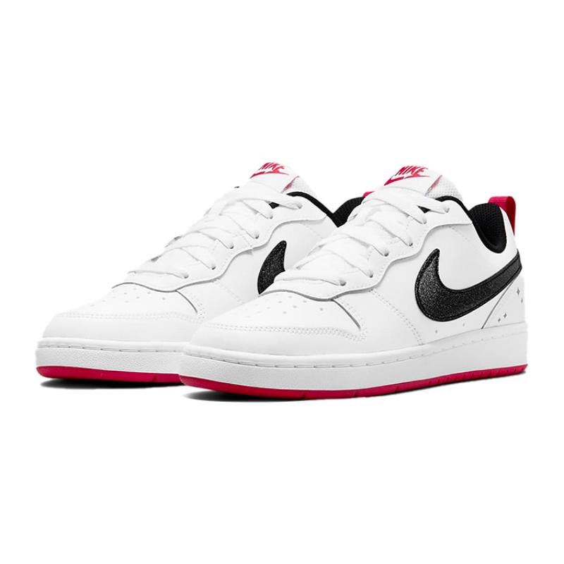 Nike Court Borough 2 SE White Very Berry GS Sneakers DM0110-100