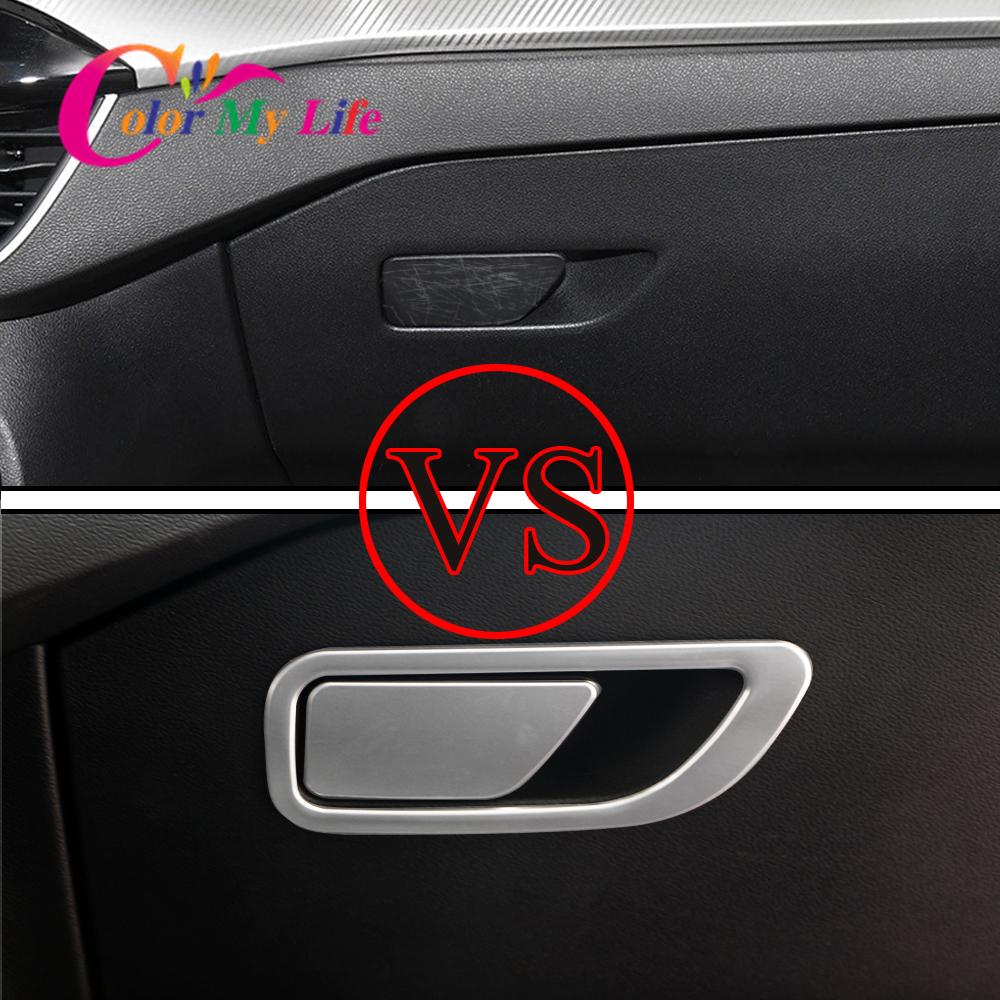 Car Styling Gloves Box Handle Buckle Cover Glovebox Trim Sticker Fit for Ford Focus 4 MK4    2022 LHD
