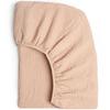 Soft Breathable Muslin Cotton Baby Fitted Sheet Newborn Crib Bed Sheet Universal Solid Color Infants Cradle Flat Sheet