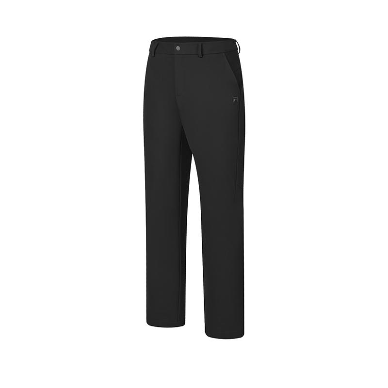 New FILA Casual Pants Men's Jet Black A51M441801FBK