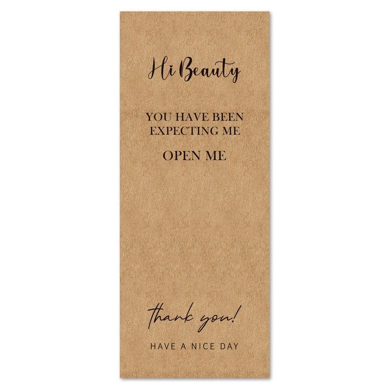 50 Pcs Thank You Decoration Stickers Seal Labels Small Business Commodity Packaging Sealing Stickers Personalized Package Label