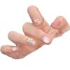 Reiner handgefertigter Phototherapie-Träger Engelsträger Fertigprodukt Wiederverwendbarer Nailart-Patch