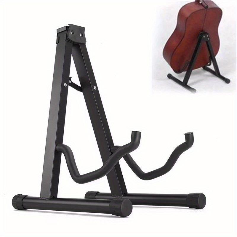1 Pc Portable Guitar Stand Holder ABS Plastic Retractable Foldable Stand Holder for Bass Guitar Violin Ukulele for Guitarist