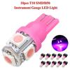 Instrument LED Bulbs Kit Light Purple T10 194 10Pcs