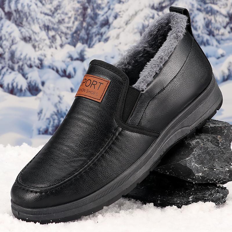 Cotton shoes in winter men's shoes cloth shoes men's piled thickened warm shoes men's