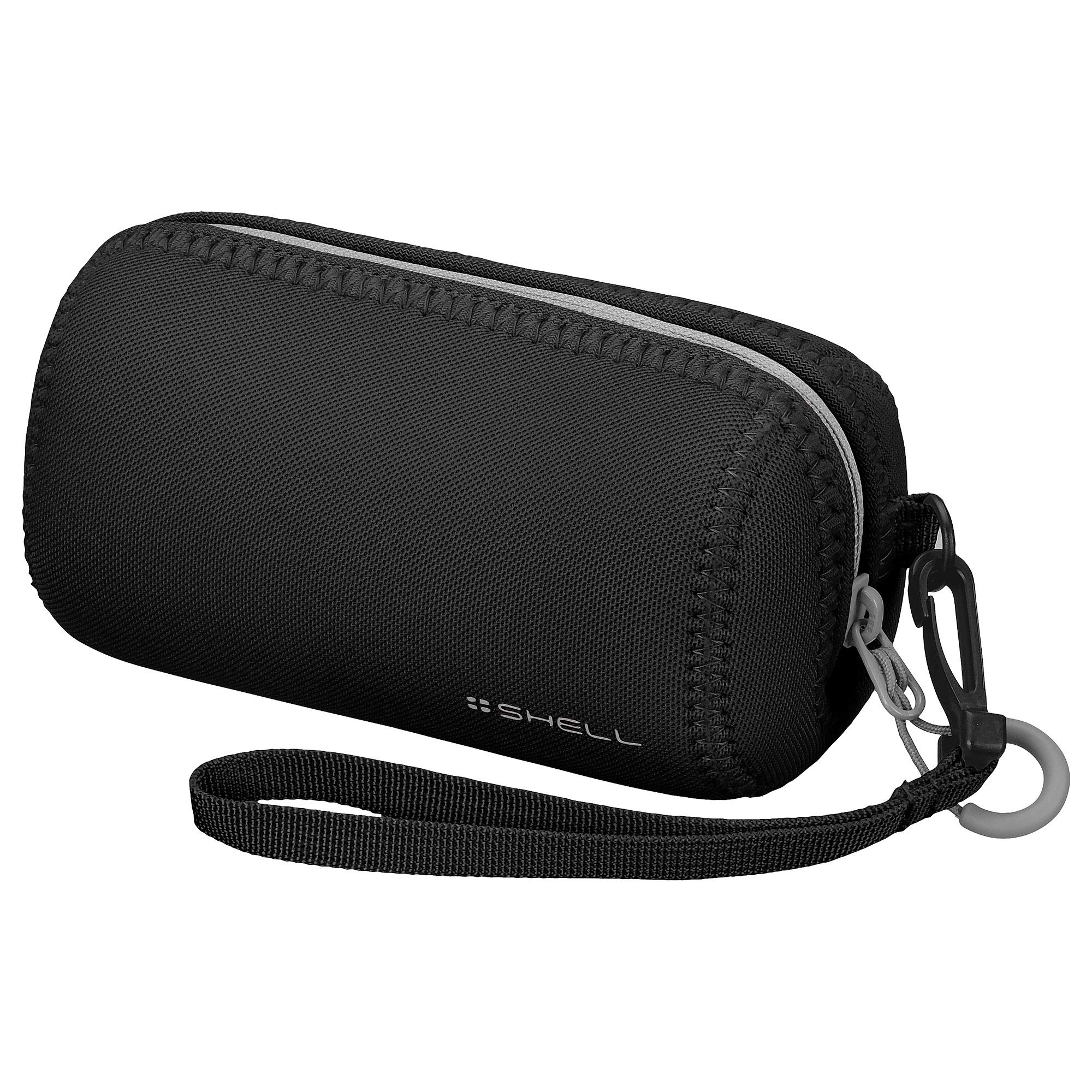 

Чехол для видеокамеры HAKUBA Plus Shell Slim Fit 02 Movie Pouch S с ремешком на руку, черный SP-SF02MPSBK чёрный