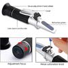 Honey Refractometer Beekeeper Tester 3 in 1 58-90% Brix Sugar 38-43% Baume 10-33% Water Portable Bees Hand-held Refractometer