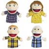 Creative Open Mouth Full Family Hand Puppet Plush Doll Toy For Roleplaying And Storytelling