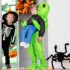 [Apparlxer] Fantasia de Alien, Fantasia Inflável de Meio Corpo, Cosplay de Alien, Fantasia, Halloween, Fantasia de Monstro Assustador, Tamanhos para Adultos e Crianças, Pegadinha Engraçada,