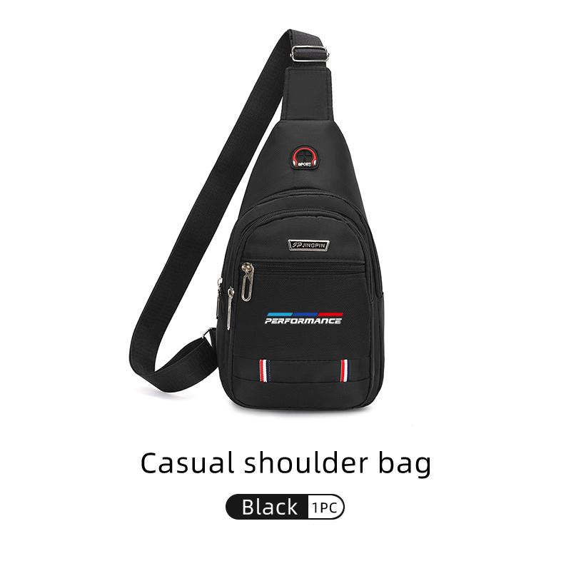 EYAG3 Car Logo Camouflage Men Slanted Shoulder Bag Chest Crossbody Storage Bag For BMW 1 3 5 Series X1 X3 X4 X5 X7 G20 G38 F20 F39 F48