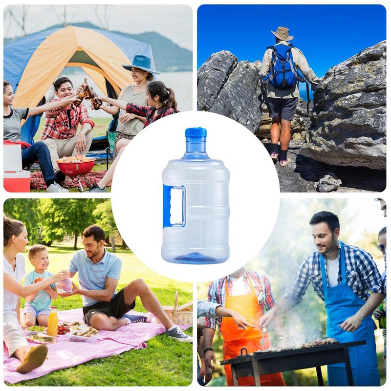 5L/7.5L Empty Pure Water Bottle Jug Reusable Mineral Water Container Outdoor Car Storage Bucket Jug Bottle Hiking For Tank