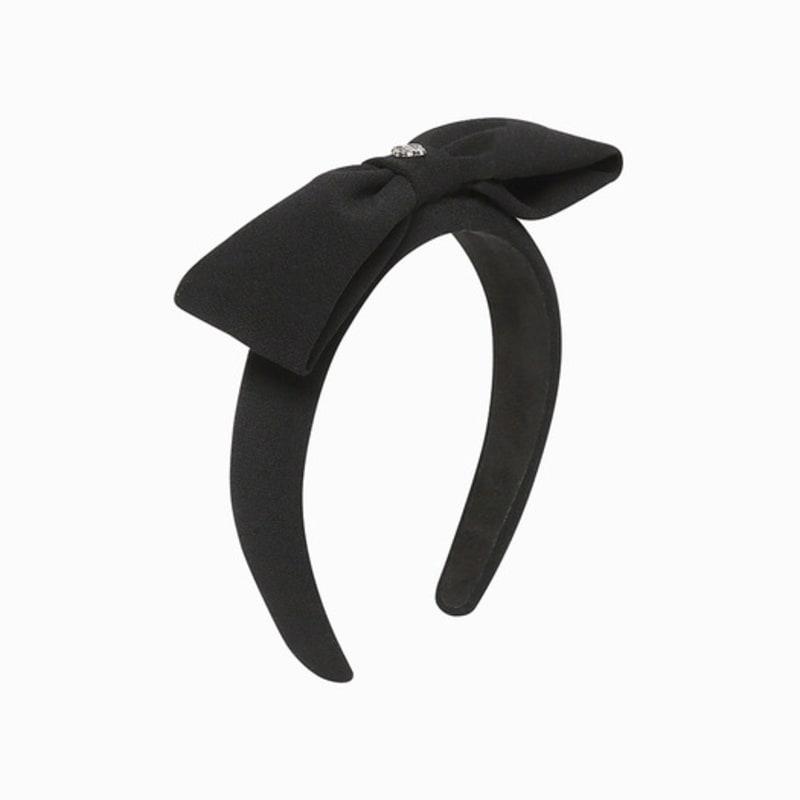 GRACE U Marina Ribbon Hairband (Black)