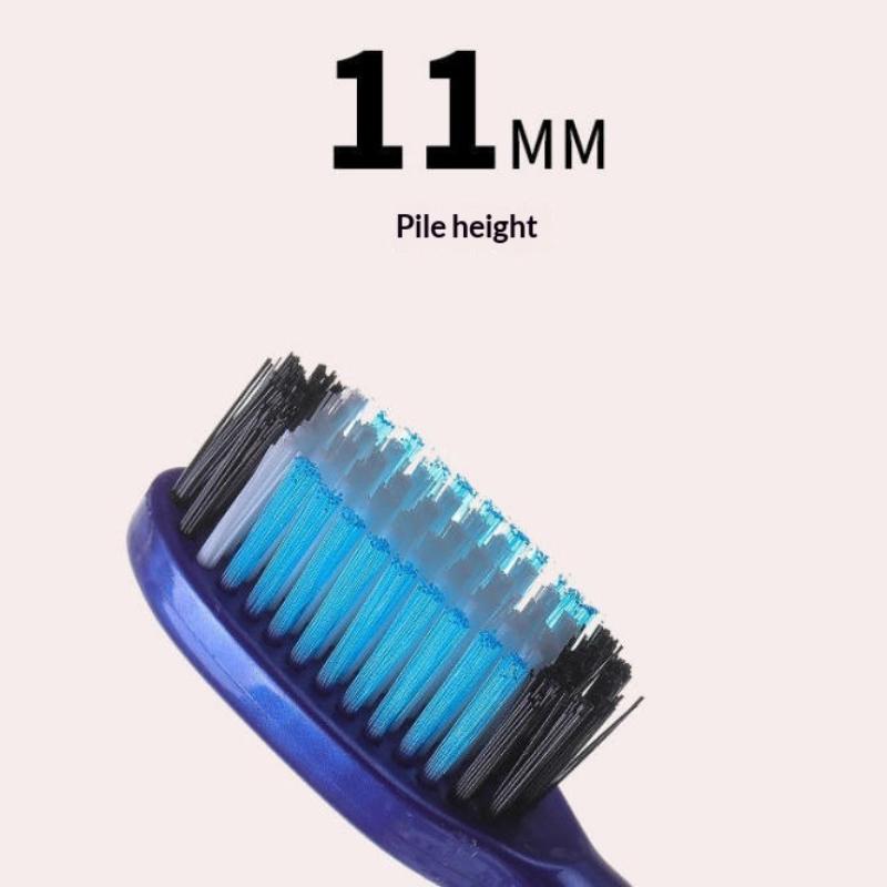 Manual Toothbrushes 5 Pack Medium Hard Bristles Non Slip Ergonomic Handle Perfect for Travel & Home Use
