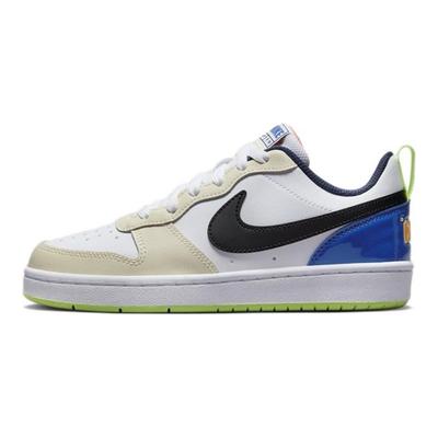 Court Borough Low 2 SE GS Player One Çocuk Sneaker Ayakkabı Beyaz Siyah Lazer-Turuncu FB1394-101