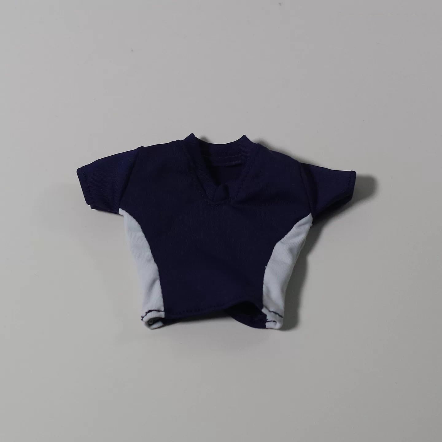 

HAMRETHYPPZ 1/6 Scale Costume, Female Figure, Jersey, Short Sleeve Top (Body, Head, Shoes, etc. Not Included) (Deep Blue)