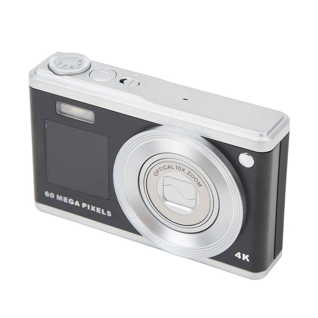 Digital Camera 2.88in IPS Screen Anti Shake 10X Optical Zoom 1000mAh Auto Focus Vlogging Camera Built in Fill Light