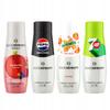 4 Sodastream Forest Fruit Syrups + Pepsi Max + Mirinda Zero + 7Up Free