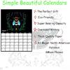 2026 Calendar Dark Forest, at a Glance Paper Wall Calendar 12 Month, Family, Office and School Hanging Calendar, 11.41" x 8.26"