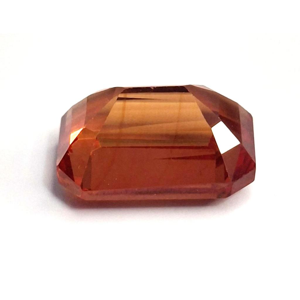Emerald Cut Natural Mexican Fire Opal 8-10 Ct Fabulous Certified Loose Gemstone