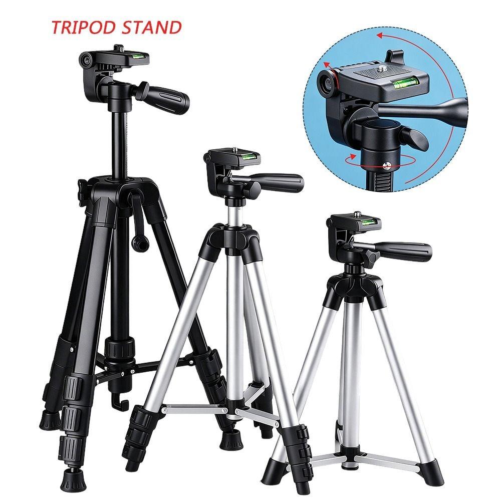 Telescopic Tripod Stand Aluminum Alloy Aluminum Alloy Stand Phone Holder  Phone Shooting