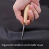 Leathercraft Awl with Wooden Handle - Ideal for DIY Sewing & Punching, Handmade Craft Tool