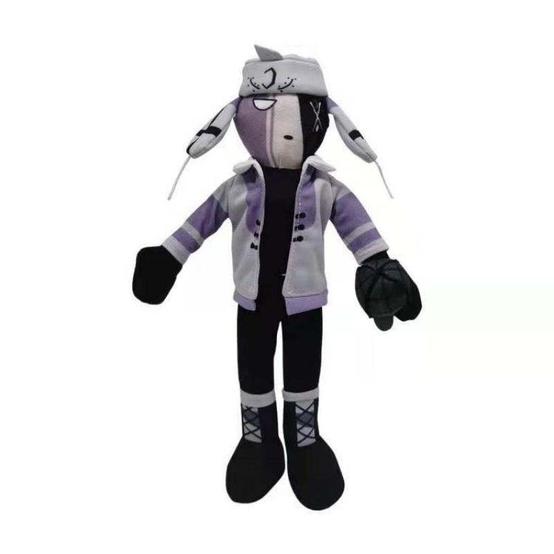 Peluche de Friday Night Funkin Muñeco Relleno de Anime Skid Pump Whitty Figuras Suaves Novio Modelo Espeluznante Niños Niños Fans Regalos