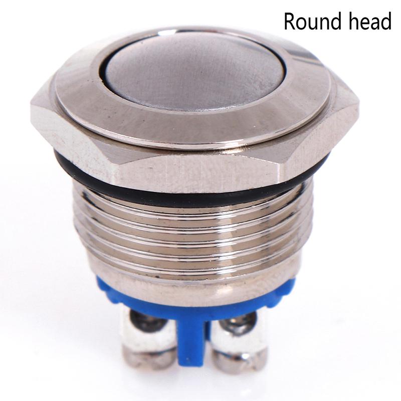16Mm Metal Push Button Switch No Momentary Reset Self-Reset Push Button Switch