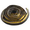 Fiberglass Stove Rope 2m Length 10mm Flat and Round Design for Heat Resistant Seal On Home Stoves Ovens and Fireplaces