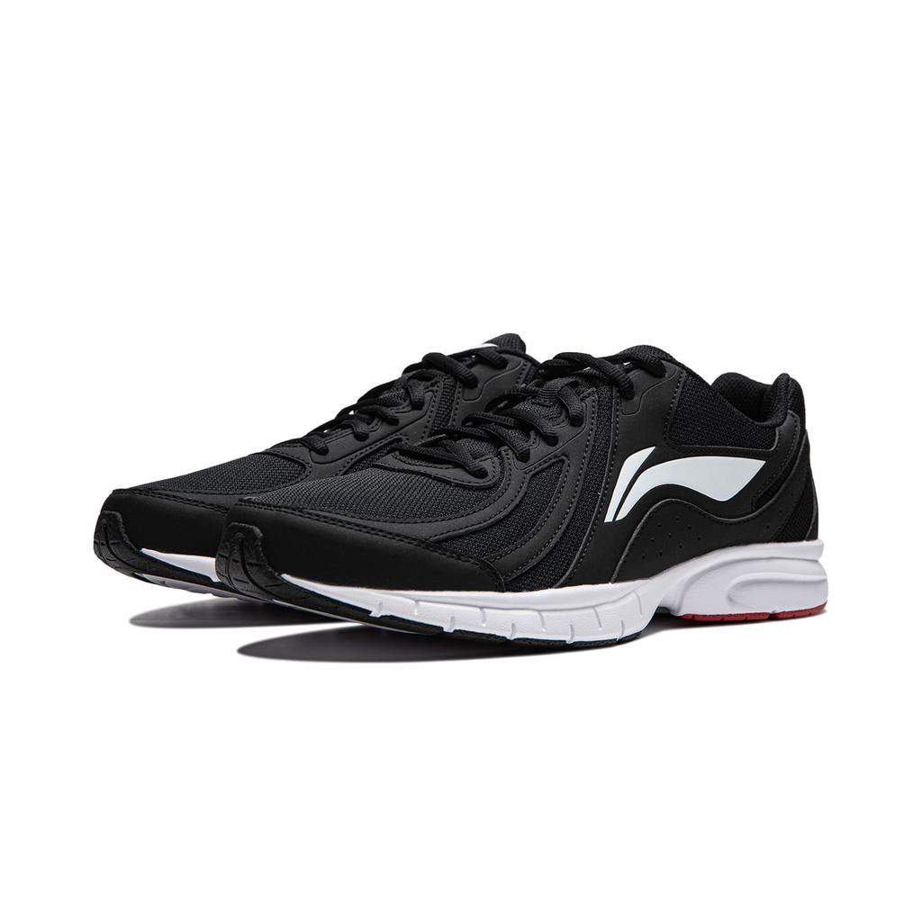 Li Ning Zero March 7th Low Top EVA Running Shoes Men's Black White ARSW143-2