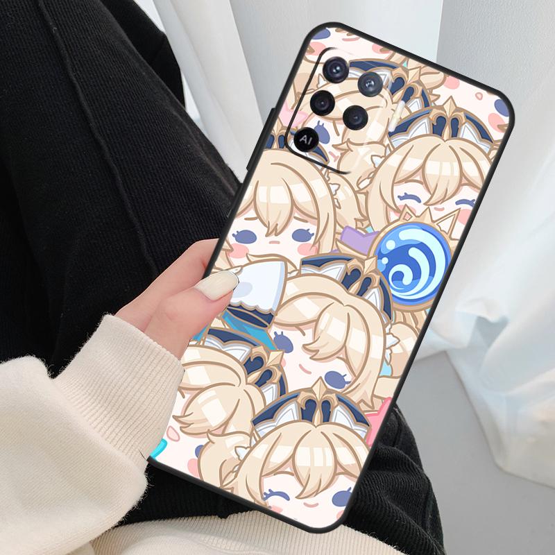 Genshin Impact Game For OPPO Find X3 X5 Pro A5 A9 A31 A53 A15 A16 A52 A72 A83 A91 A93 A94 A54 A74 A53S Case