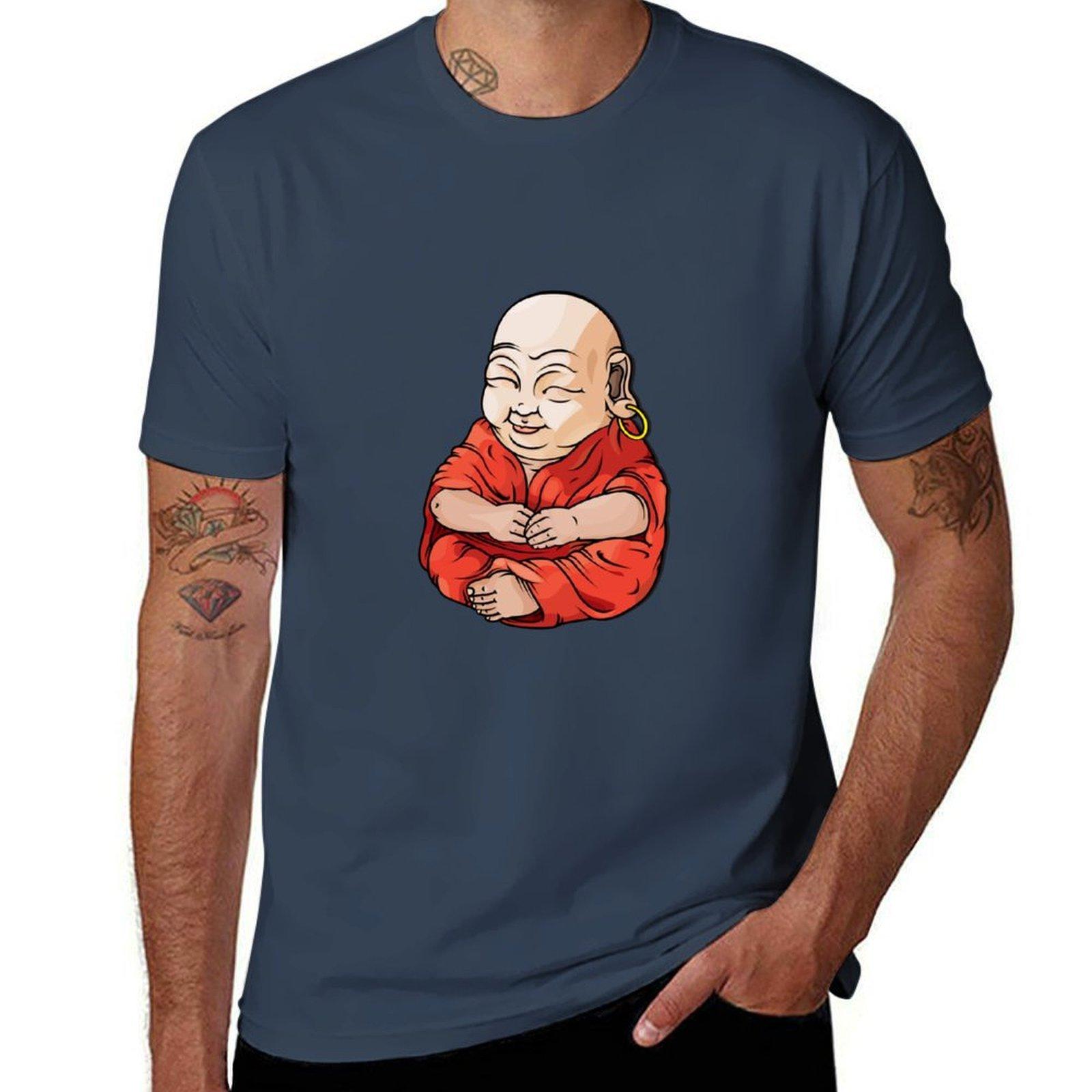 Baby Buddha Tshirt Stretch Fabric Comfort Tshirt S
