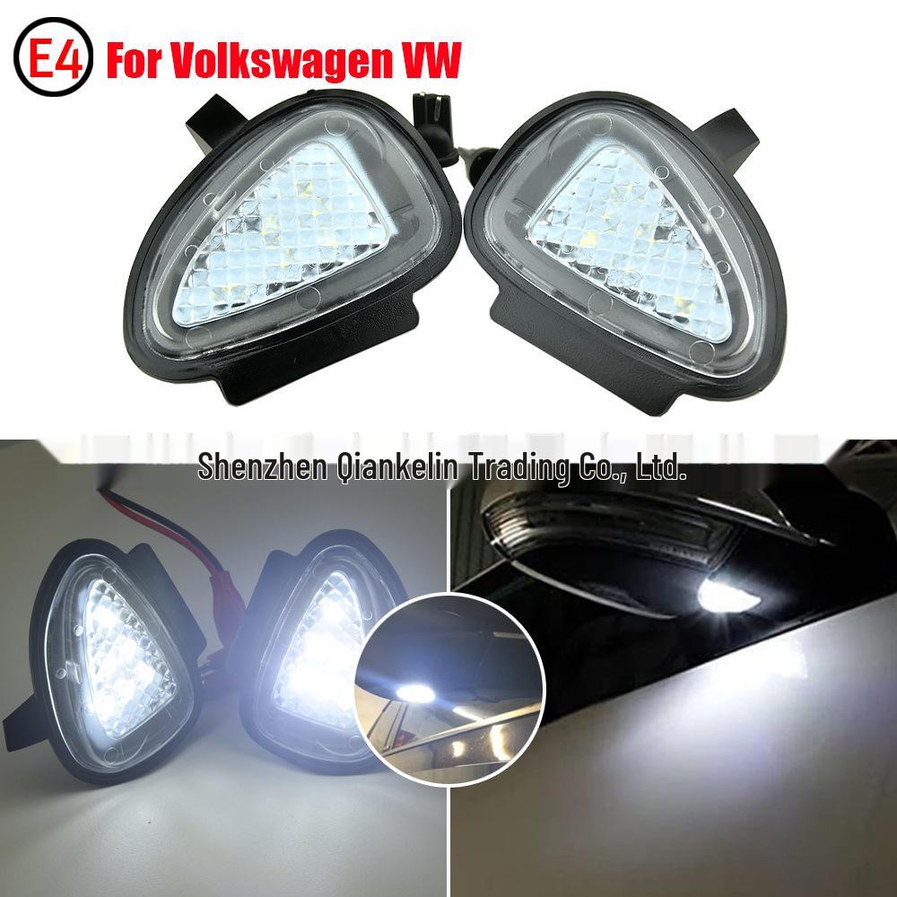 LED Puddle Lights for VW Passat B7, Golf 6 GTI, Touran Rearview Mirror