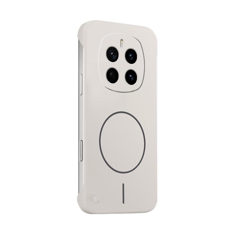 Honor Magic7/Magic7 Pro Skin-Feel Magnetic Borderless Frosted Anti-Drop Phone Case Magic7