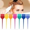 7Pcs Colorful Hair Dyeing Brush Set Salon Coloring Tool Kit C-306