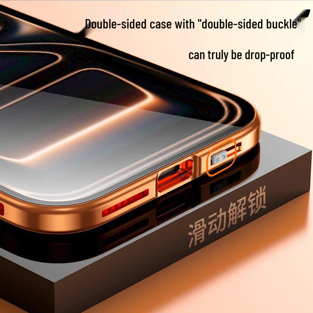 Magneto Double-Sided Anti-Peep Glass Case for iPhone 17 Pro Max