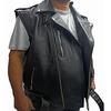 Mens Real Black Lambskin Leather,Biker Waist,High Quality Motorcycle Vest,sleeveless leather,Gift for Him, Biker Vest For Men,Motorbike,Military Vest