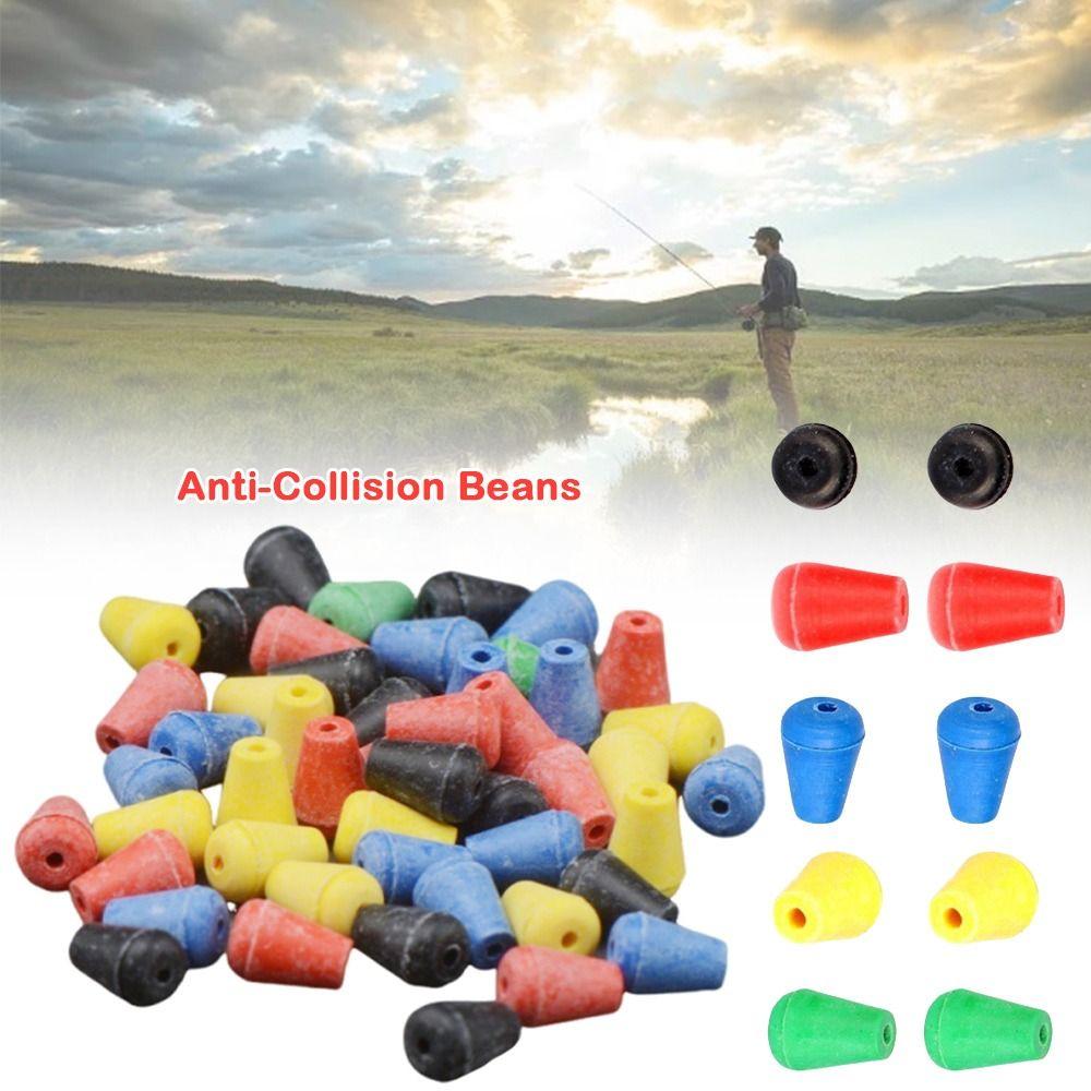 Floating Anti-Collision Beans Soft/Hard Space Stopper Bead 2024 Fishing Beads Rock Fishing