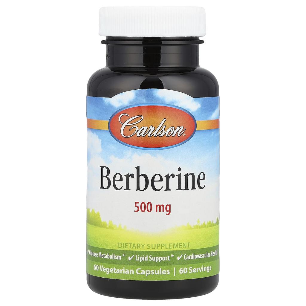 Berberine, 500Mg, 60 Veggie Capsules
