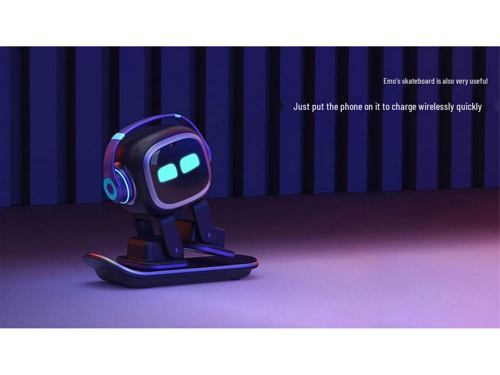 Emo Robot: Interactive AI Desktop Toy and Emotional Companion for Children