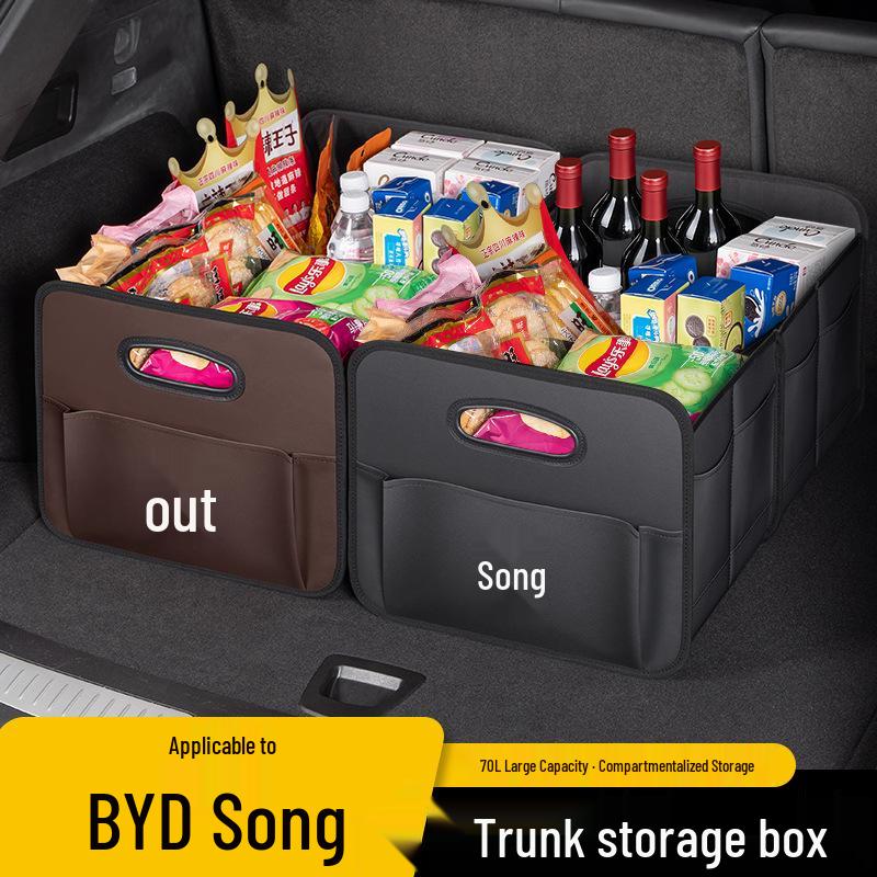 BYD Song Pro/Plus Car Trunk Organizer: Foldable Storage Box