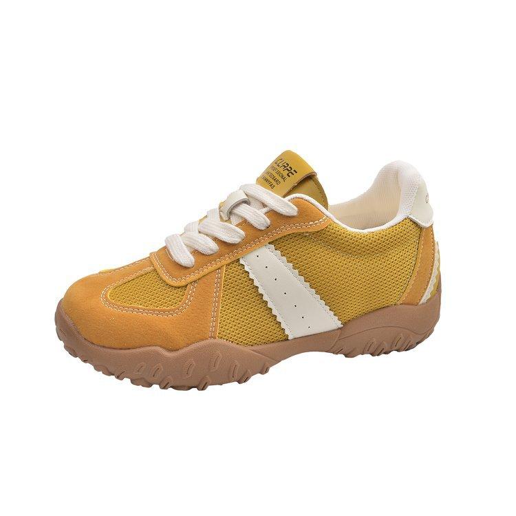 Forrest Gump shoes women's 2025 summer new inner height increase small fashion moral training shoes mesh platform casual sports shoes