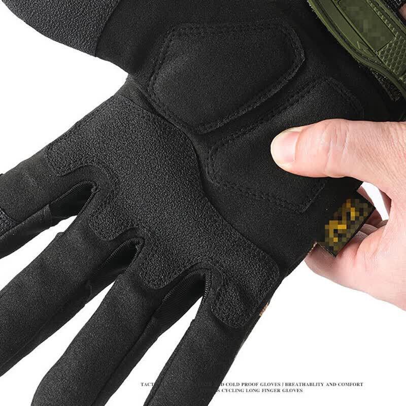 Hungry Wolf Flame Outdoor Half-Finger Tactical Gloves