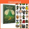 The Wizard Of Oz Christmas Acrylic Advent Calendar With Character Figures For Holiday Gifting