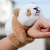 Cute Doll Panda Plush Wrist Band Soft Plush Doll Slap Bracelet Slap Bracelet Series  Home Decor