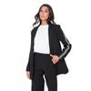 I Saw It First Womens/Ladies Striped Woven Relaxed Fit Blazer