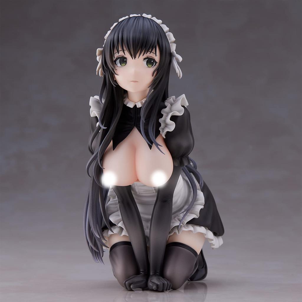 Hair Illustration by Io Haori PVC ABS Painted Finished Figure "Black Maid" Non-scale &