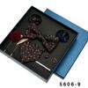 Men's Formal Tie & Pocket Square Eight-Piece Gift Set - High-End Wedding & Business 