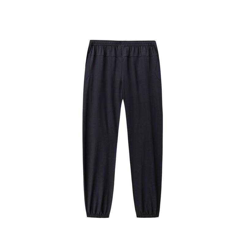 Anta Mens Woven Sports Long Pants Summer Casual Pants Men Bottoms Basic-Black 952627523-4