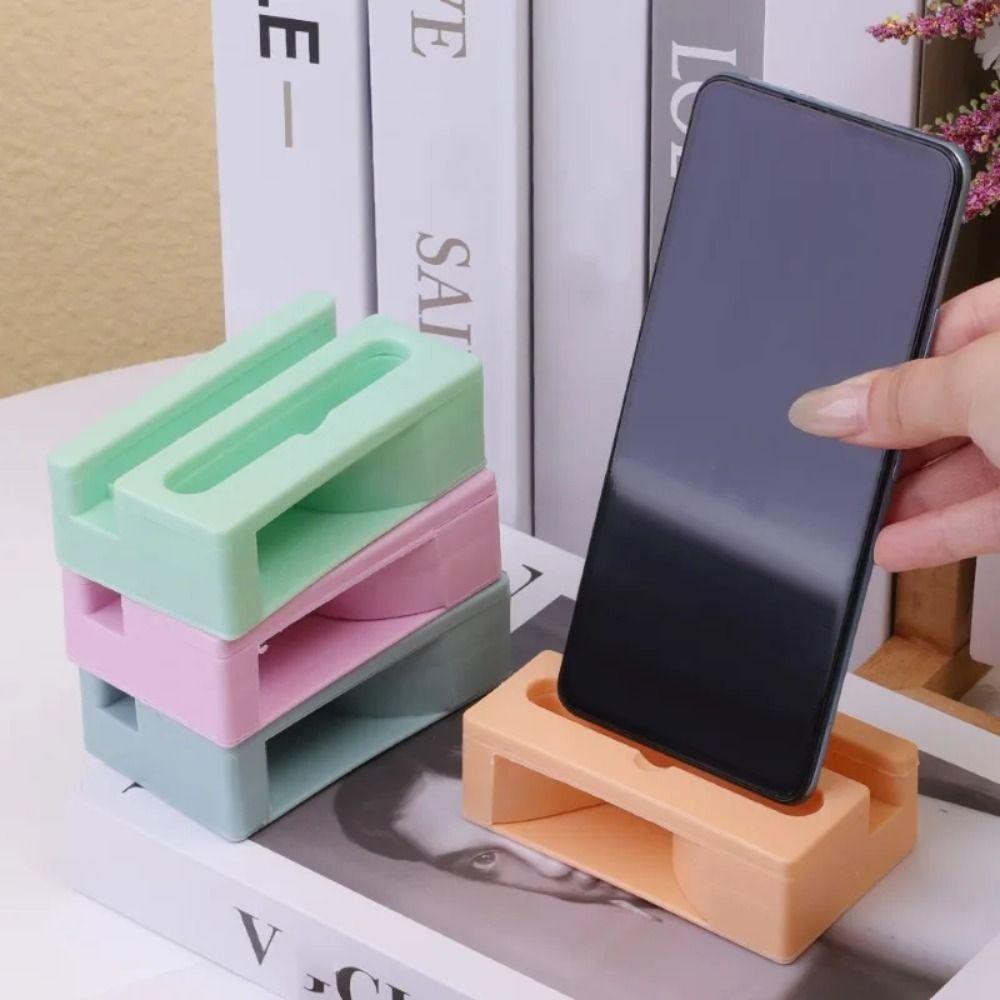 Plastic Cell Phone Stand Vertical Phone Stand Sound Amplifier  Mobile Phone Accessories