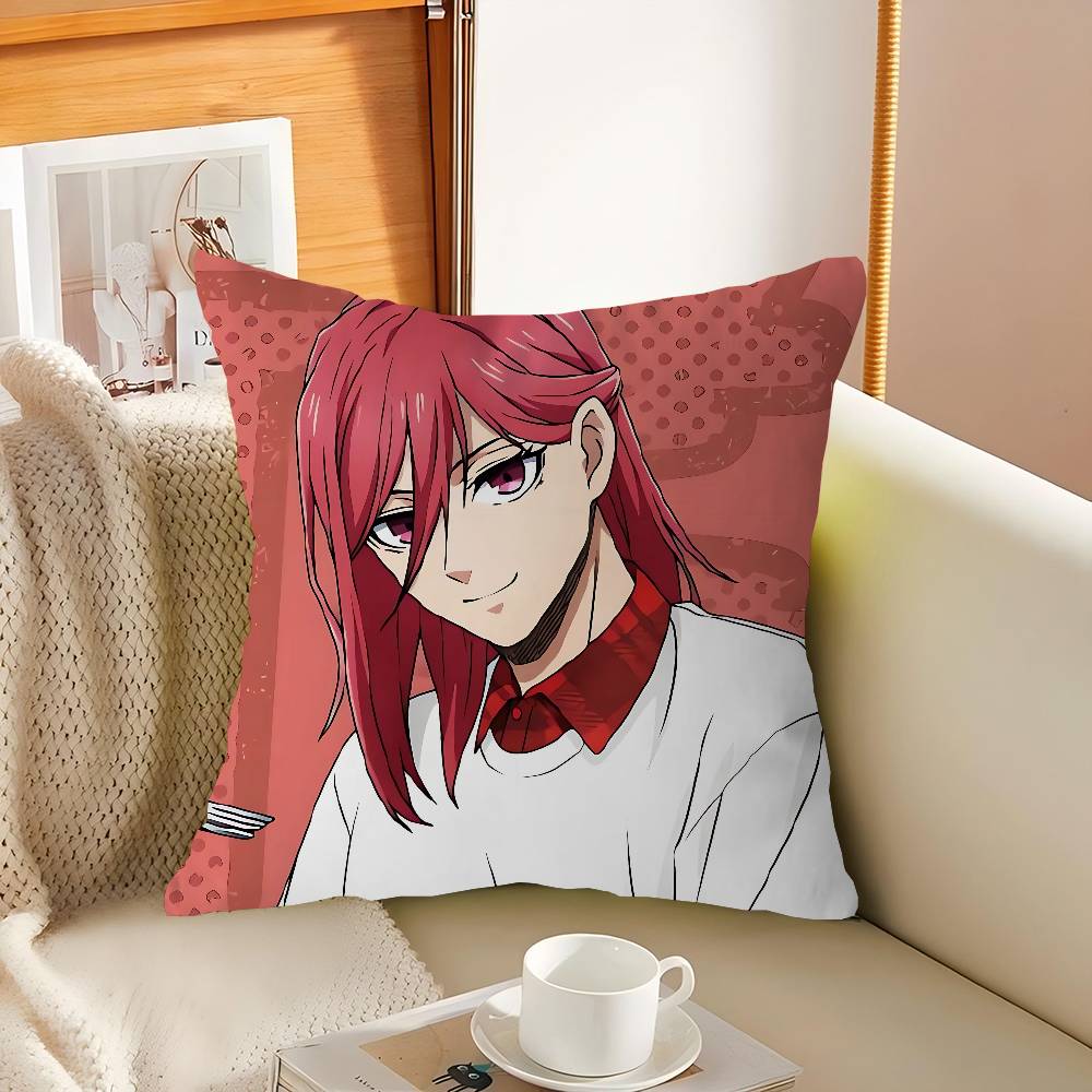 

New Hyoma Chigiri Throw Pillow Cover 45x45cm Soft Cozy Cotton Outdoor Decorative Pillowcase Covers With Zipper For Couch 12x12Inch